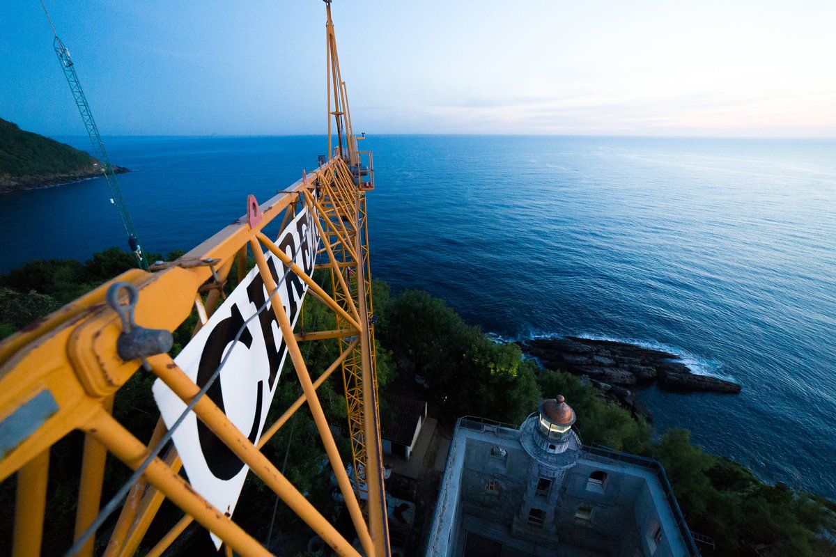 Sunrise over the bay of Donostia. One of the best moments of my life with one of my best friends.