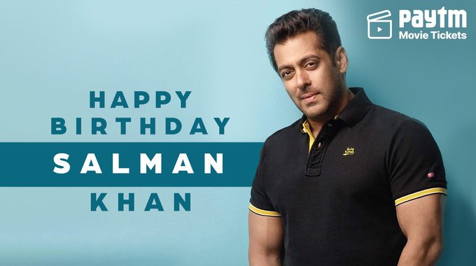 Happy Birthday Salman khan     