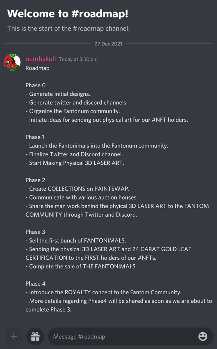 ROADMAP UPLOADED

$FTM #FTMUSDT #NFTs #FANTONUMS #NFTCommunity 

discordapp.com/channels/85532…