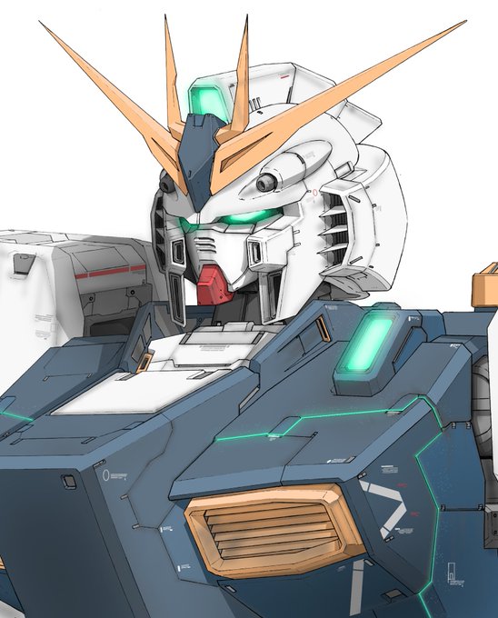 νガンダム完成!!過去一顔がイケメンな気がする(='∀`) 