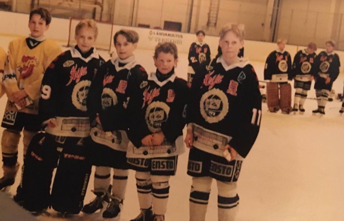 TKuuluvainen's tweet photo. @kuuluvainen @EPelikirja Olihan tuo All-Star kentällinen hieman TPS:n juhlaa https://t.co/R3AIOFVVRU