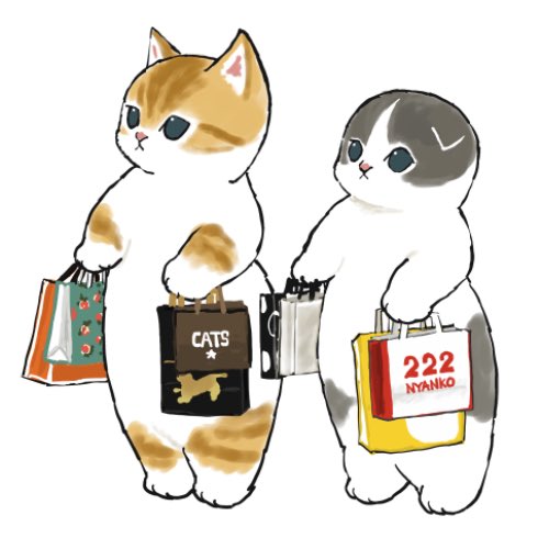 「お土産買って帰るね🛍 」|ぢゅの🐈のイラスト