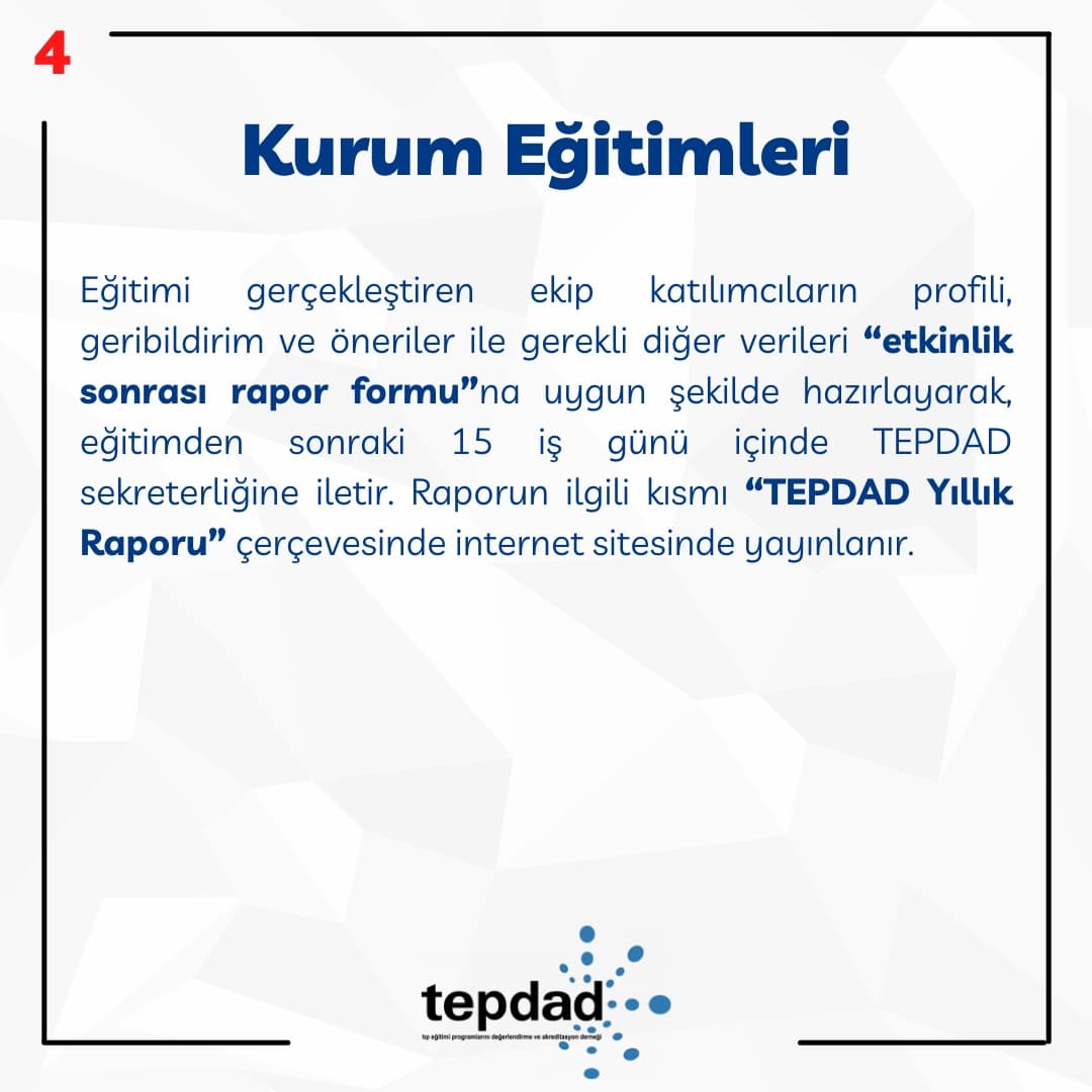 Tepdadiktisadi's tweet photo. Kurum Eğitimleri

#tepdad https://t.co/DRm74s0LSZ