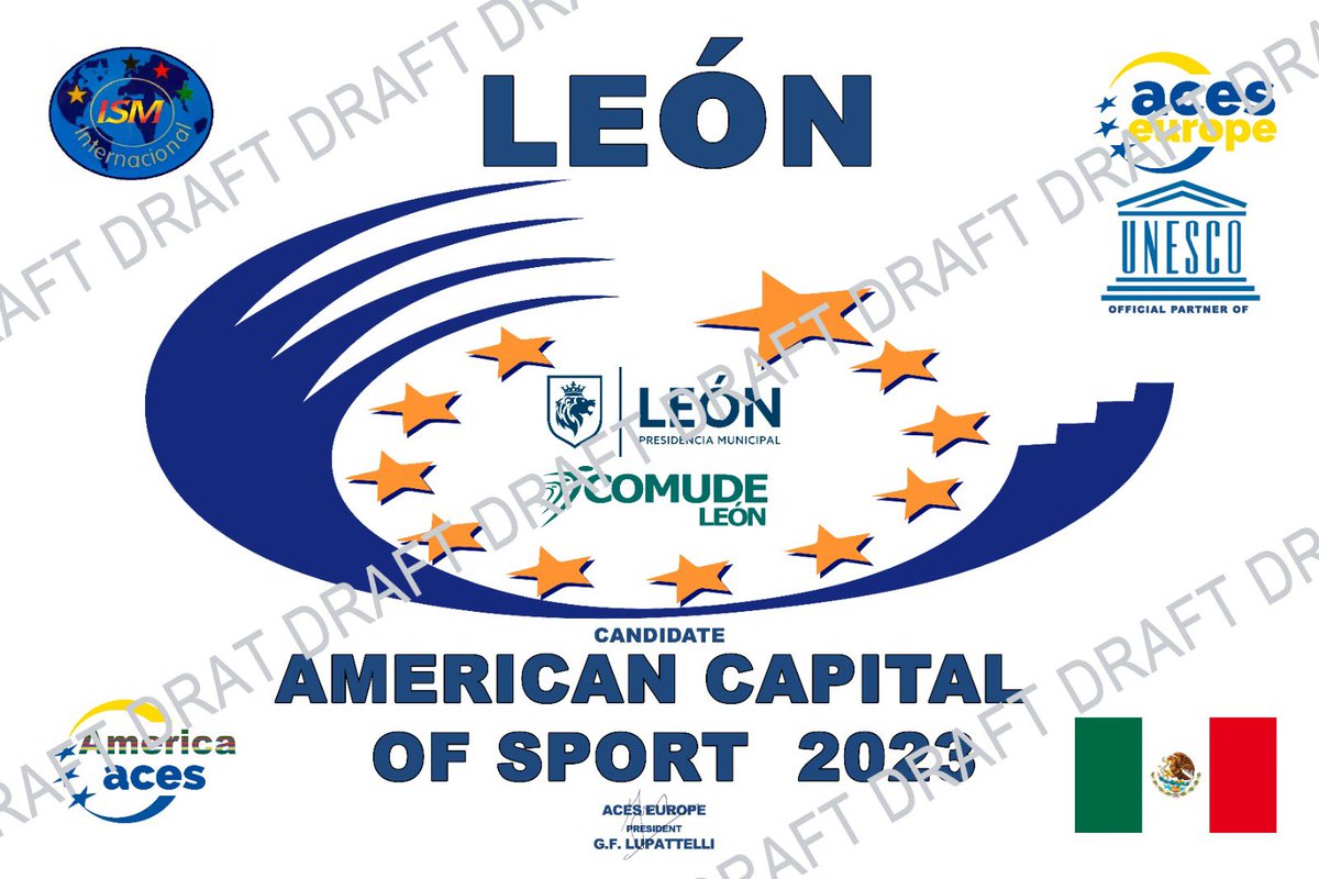 AcesEurope's tweet photo. Leon in Mexico has presented officially the candidature as American Capital of Sport for 2023.
#ACESEurope #leonmx #acesamerica https://t.co/gRkgU5hCzX