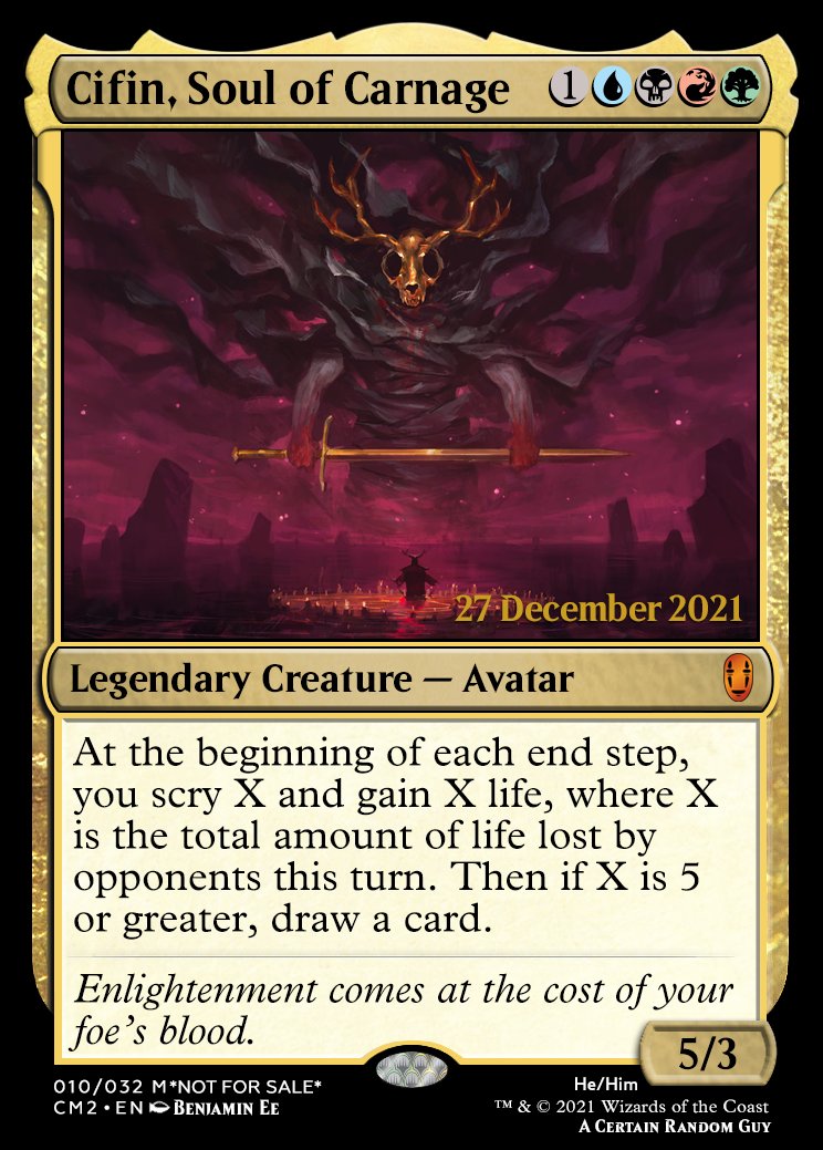 certainrandom's tweet photo. Day 27 of #MTG #CMDecember!
27. Glint-Eye https://t.co/d6h02WQVMx