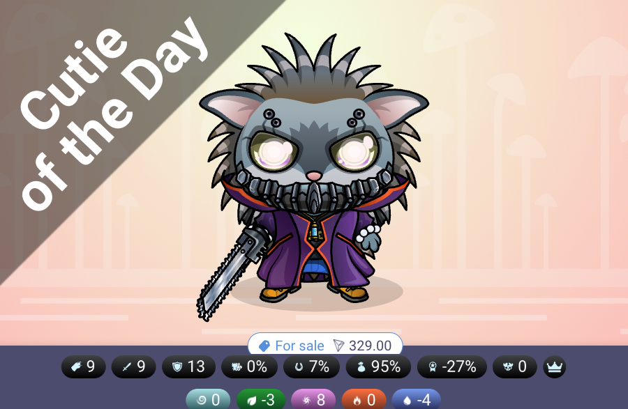 BlockchainCutie's tweet photo. Cutie of the Day

Dark dealer

Get it here: ➡️ https://t.co/2bfI5sundC

#dapps #nfts #blockchaingame https://t.co/4U641pUCcP