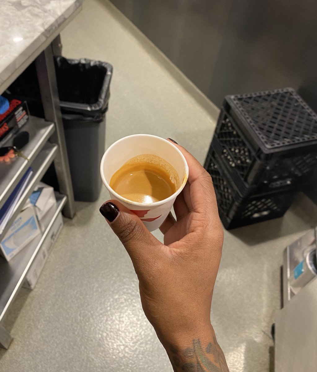 Have I become a espresso in the morning girl?