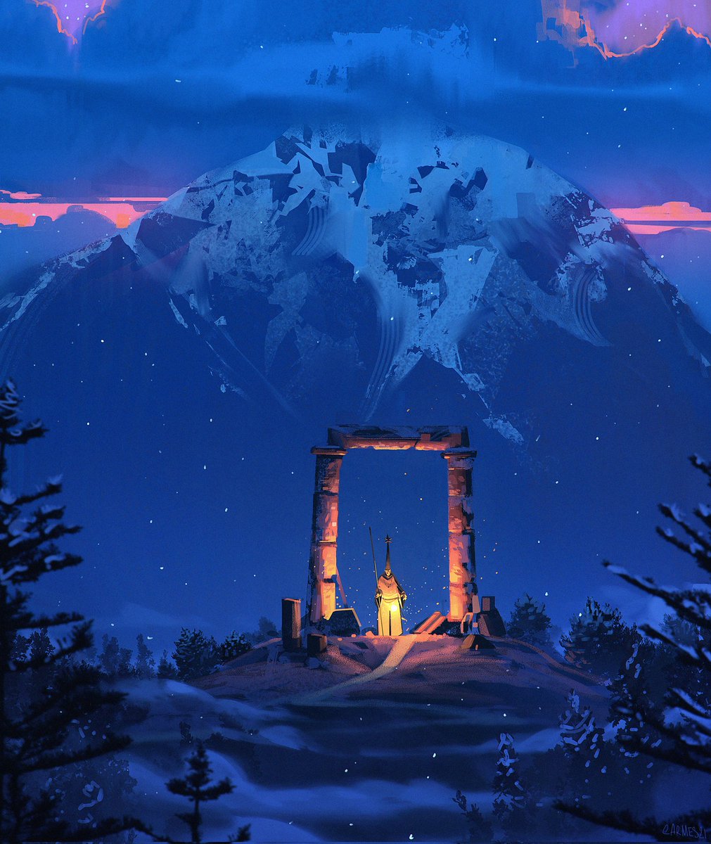 CarmesJocelin's tweet photo. Snowish illustrations from this year 🌨️ #illustrations #ArtistOnTwitter https://t.co/gUXq6IwZAF