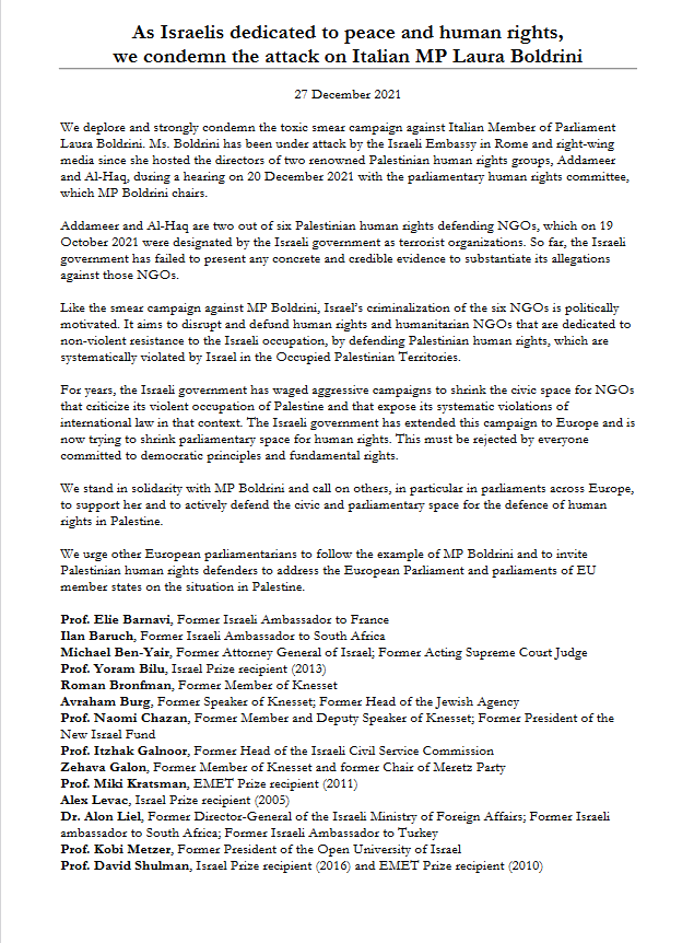 Policy Working Group-Israel tweet media