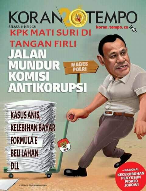 K7_m0en's tweet photo. Cover Tempo nya keren..
Anies sakti,@KPK_RI memble..
Cuma bisa janji doang.. https://t.co/UNXs61WFo4