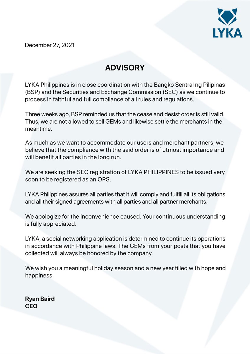 A message from our CEO