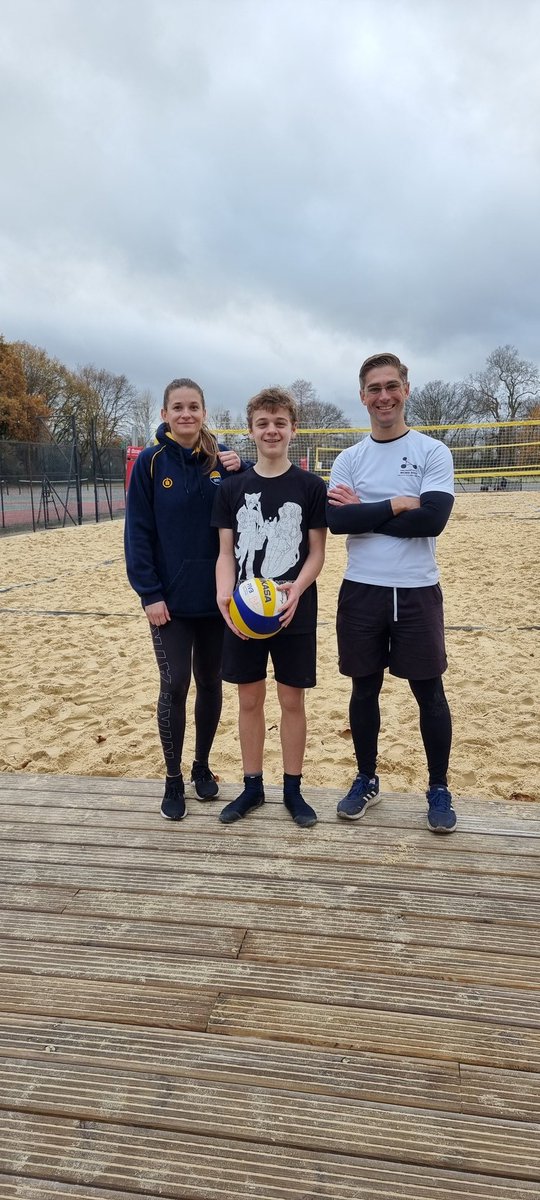 strachs01's tweet photo. @VballEngland Christmas  volleyball jumper @BarnElmsSC. Tournament winners https://t.co/Bg2lnLeHvE