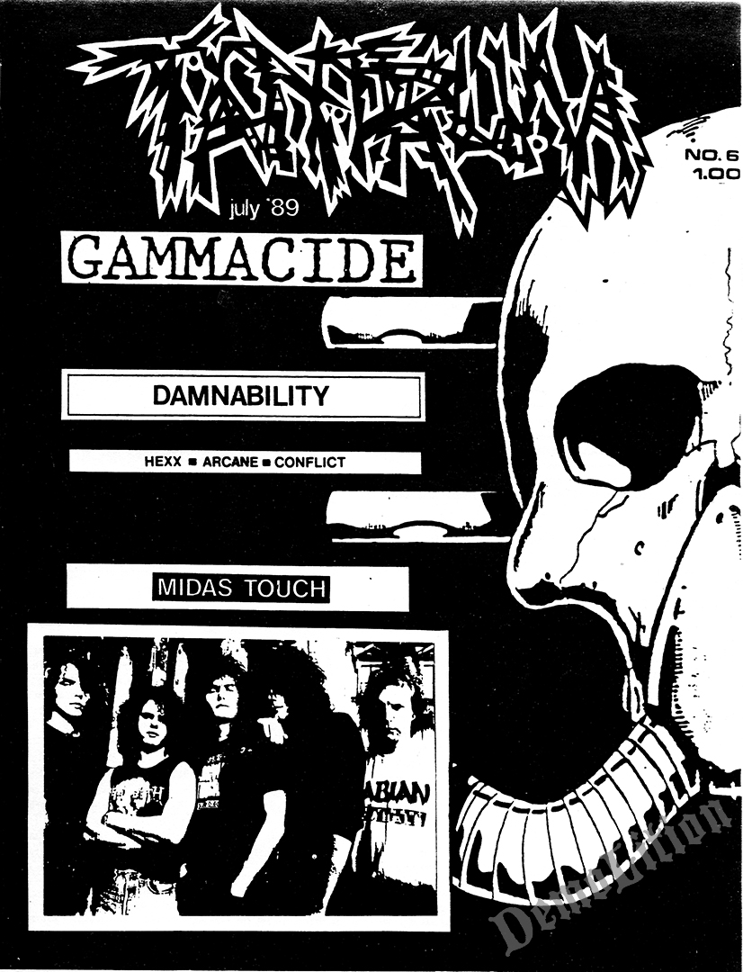 DemoLitionBook's tweet photo. #DemoLitionBook image of the day. #metal #zines
@bazillionpoints #tantrum #midastouch #damnability #hexx #arcane #conflict #gammacide https://t.co/ZCCQOrG57E
