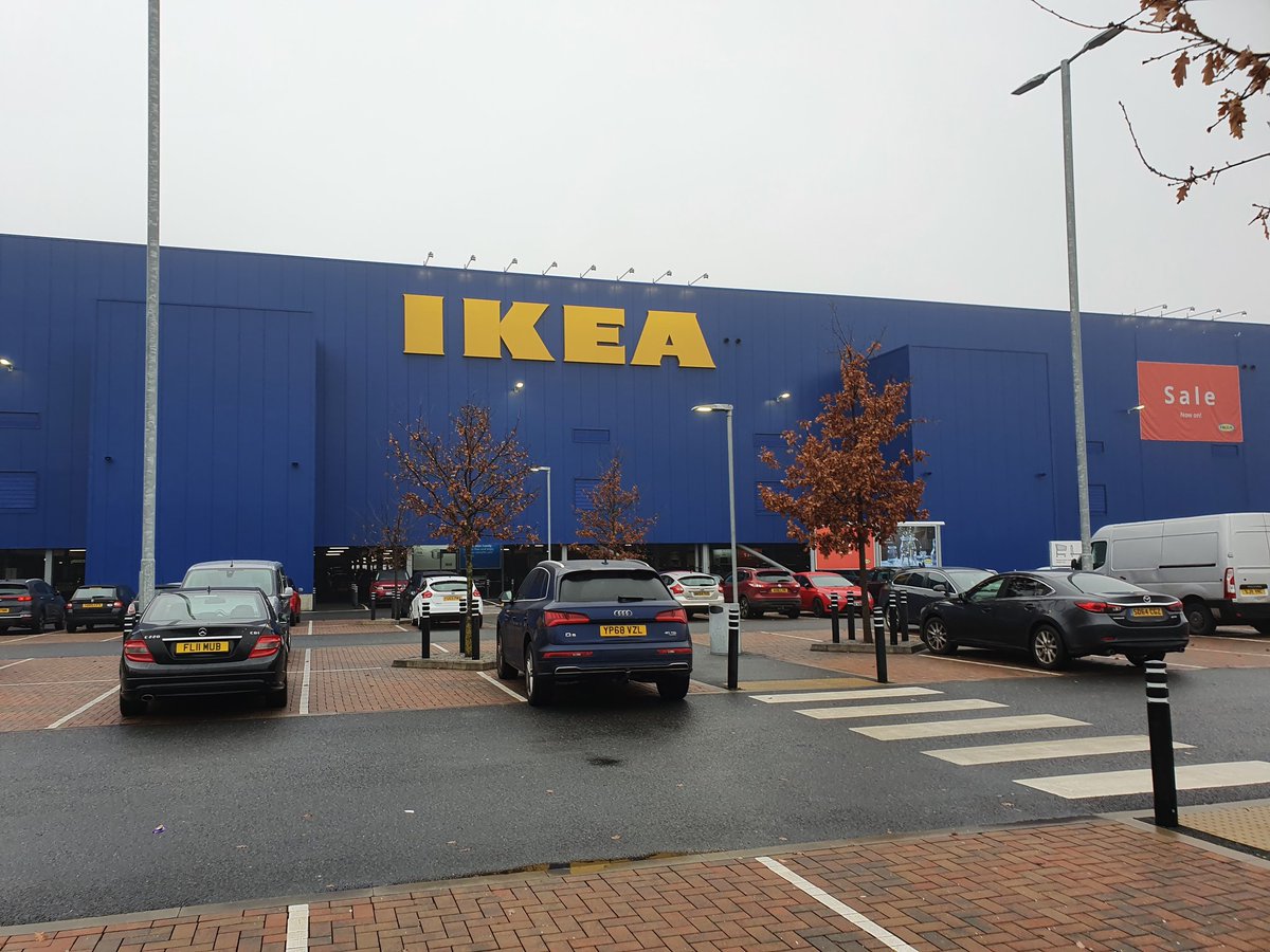 ilstewart's tweet photo. #bankholiday a day in #Sheffield,  this isn't going to be cheap @IKEA https://t.co/Y8Jb8BVQbS