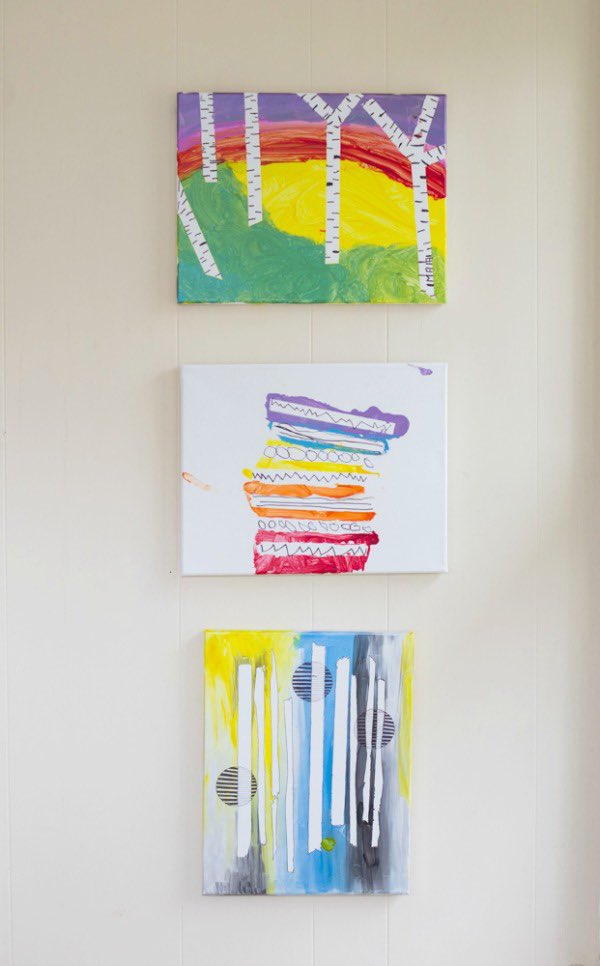 Tape, paint &amp; passion is all it takes to create one of these beauties!