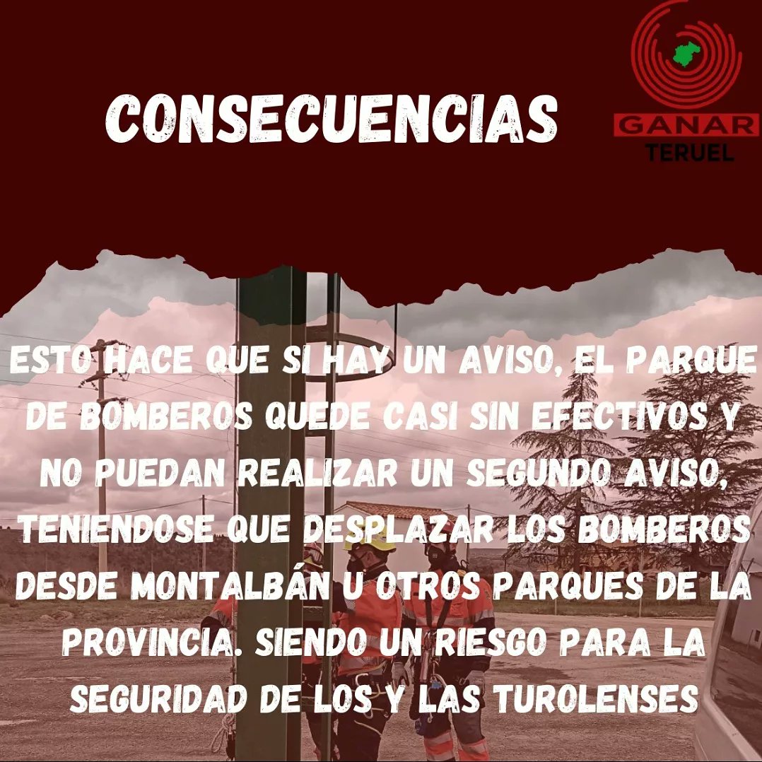 ▶️🔥 ¿Qué ocurre con los bomberos y el Ayuntamiento de Teruel?