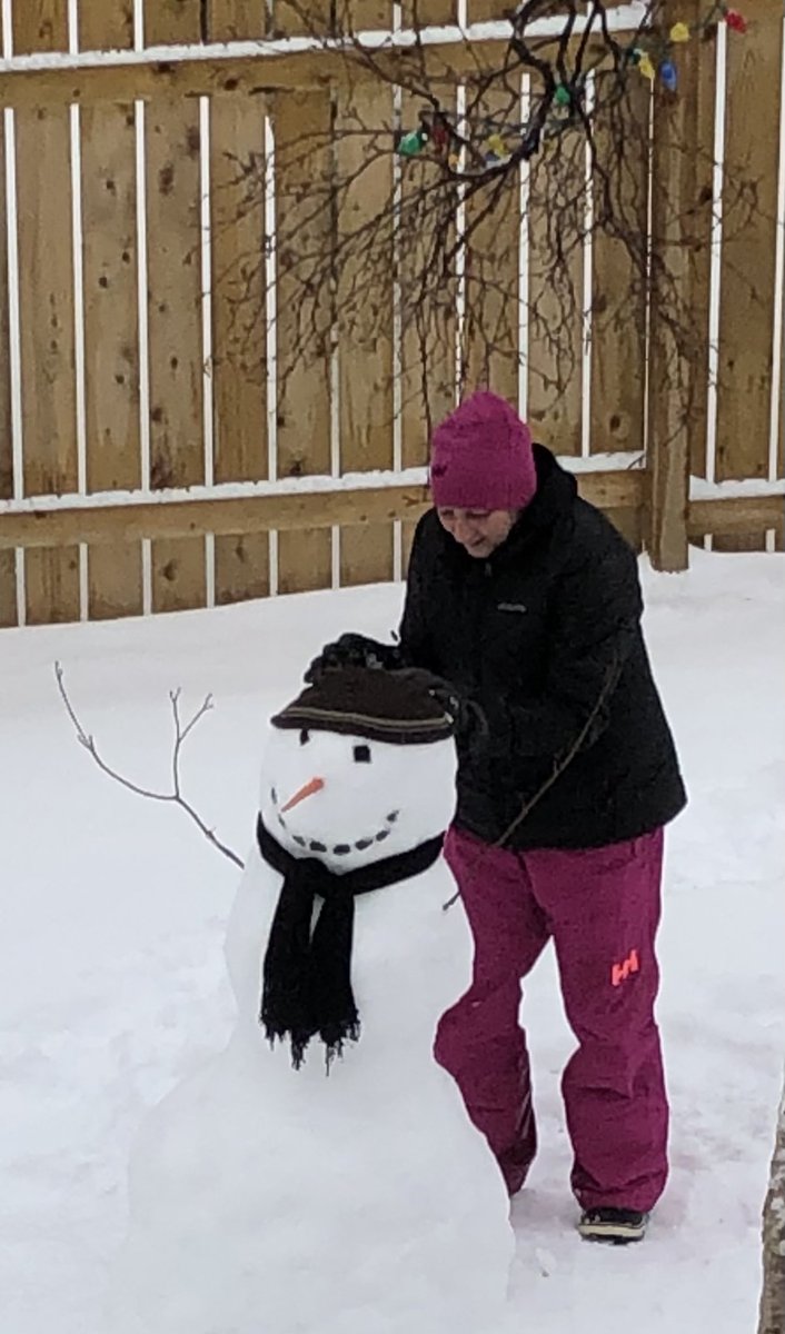 Burt412's tweet photo. Snowmen and snow angels! I hope you are all finding time to relax and enjoy the great outdoors! https://t.co/tzjkwclXAX