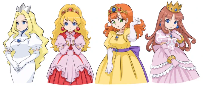 ゲームのお姫様たち 