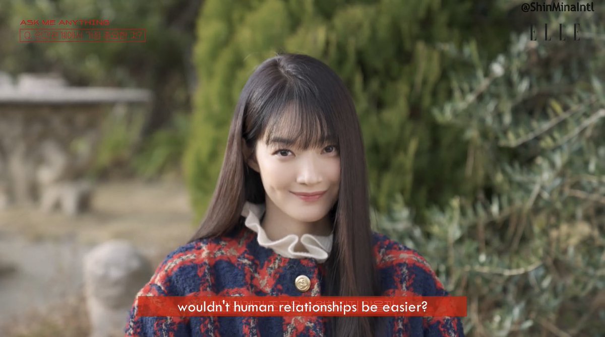 The maturity that Kim Woobin and Shin Mina have when it comes to giving some pieces of advice about relationships 💯 The amount of respect that I have for these two and their relationship is beyond words.