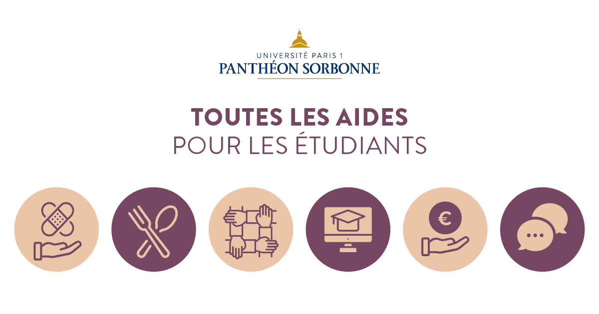 SorbonneParis1's tweet photo. 🔔 Santé physique ou morale, accompagnement social, bourses ou soutien associatif, nombreuses sont les aides destinées aux étudiantes et étudiants de #Paris1PanthéonSorbonne !

Découvrez toutes les aides disponibles sur le site de l’université 👉 https://t.co/z2wUm3ETR8 https://t.co/5KZferyy2H