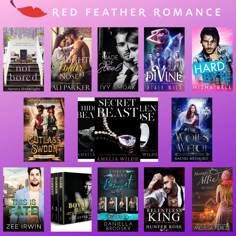RedFeatherRom's tweet photo. Got romance? We do! Check out these awesome eBook deals at https://t.co/0w8O6Zc9W3! 🌶🥵 #romance #books #amreading https://t.co/ecRCjwJXuu