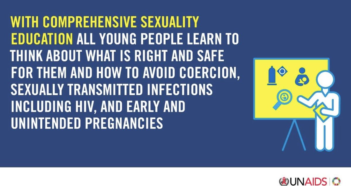 UNFPA_ESARO's tweet photo. Comprehensive sexuality education protects young people from STIs, HIV and unintended pregnancies. #RecommitToESA.
Be on the side of children and young people...👩🏿🤝👩🏾👨🏿🤝👨🏾
For more info 👉🏾 https://t.co/ttAGkKP1kP https://t.co/oQgpFPb3mp
