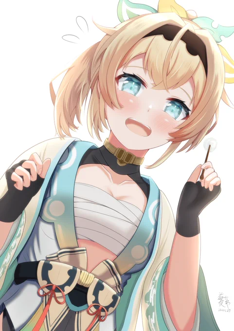 「風真、耳かき慣れてないから痛かったら御免なさいでござる…」

次回のASMRも楽しみにしてますでござりまする
#いろはにも絵を 