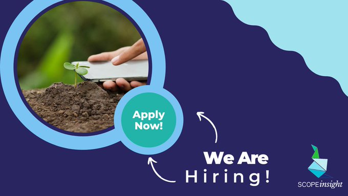 SCOPEinsight's tweet photo. We’re #hiring! 📋 Do you want to make a global impact on agriculture? Then you may be the Product Owner we’re looking for!

Find out more here 👉 https://t.co/UkenY6xPbD

#jobsearch #jobhunt https://t.co/lhvo71ocKO