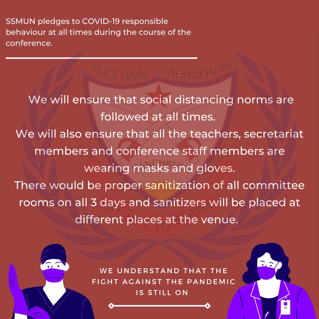 SSMUN22's tweet photo. #mun #Offline #offlinemun #sanitization #SocialDistancing #mask #SSMUN #youth #Leadership #Leaders #debate #Discussions #educational https://t.co/Uq7qu6BPWe