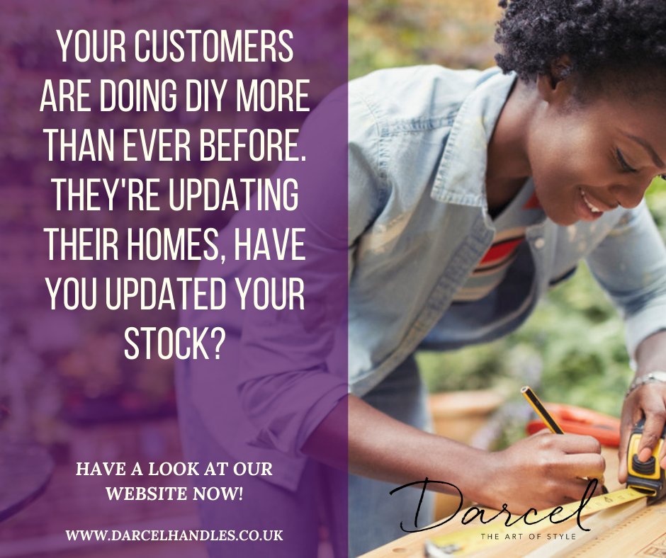 The week between Christmas and New Year = DIY TIME!!

In the week where no-one is quite sure what day it is, we all turn to DIY! Hardware stores are busier than ever and we hope you're stocked up with the UK's most trusted supplier of door handles.

darcelhandles.co.uk