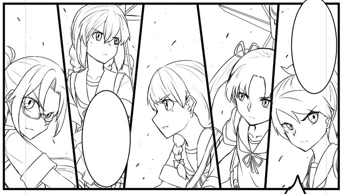 これはカッコよく描いた精鋭の第19駆逐隊………

天霧も実は19駆だった時期があるのです… 