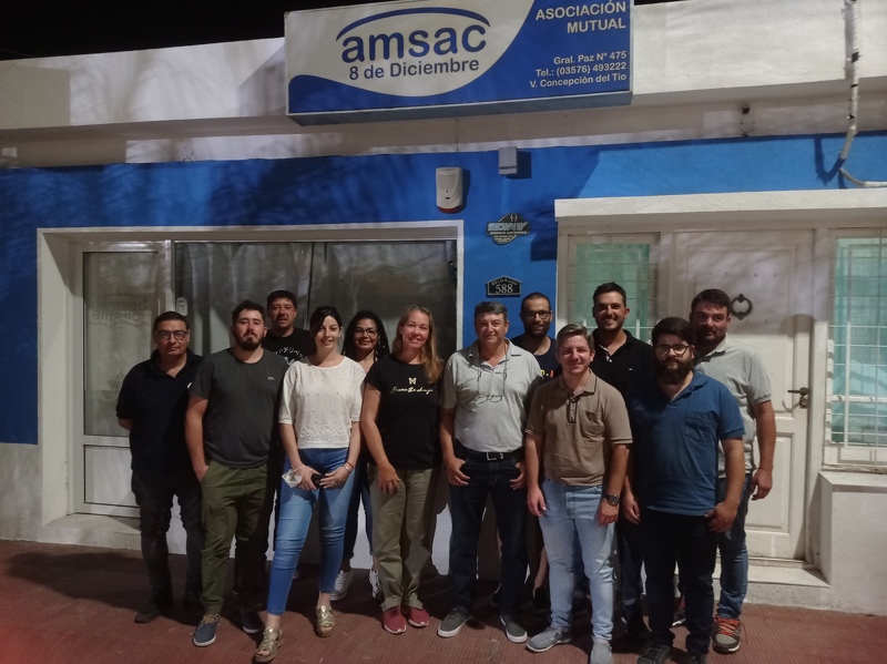 La Asociación Mutual de Socios y Adherentes del Club 8 de Diciembre renovó el Consejo Directivo y Pablo Gregorio es su nuevo presidente, compartimos entrevistas con Gregorio, Silvana Grella integrante del Consejo y Lucas Bini (Administración):https://www

duotv.com.ar/amsac-renovo-l…