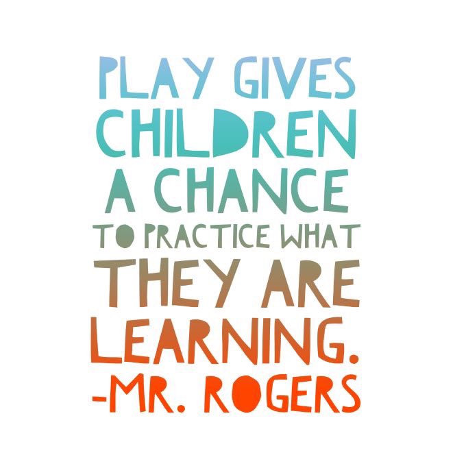 USPlayCoalition's tweet photo. βPlay gives children a chance to practice what they are learning.β - Fred Rogers
#play #learningthroughplay #teachingthroughplay #thenatureofplay #kids #children #education #mrrogers https://t.co/7YrAayfwyw
