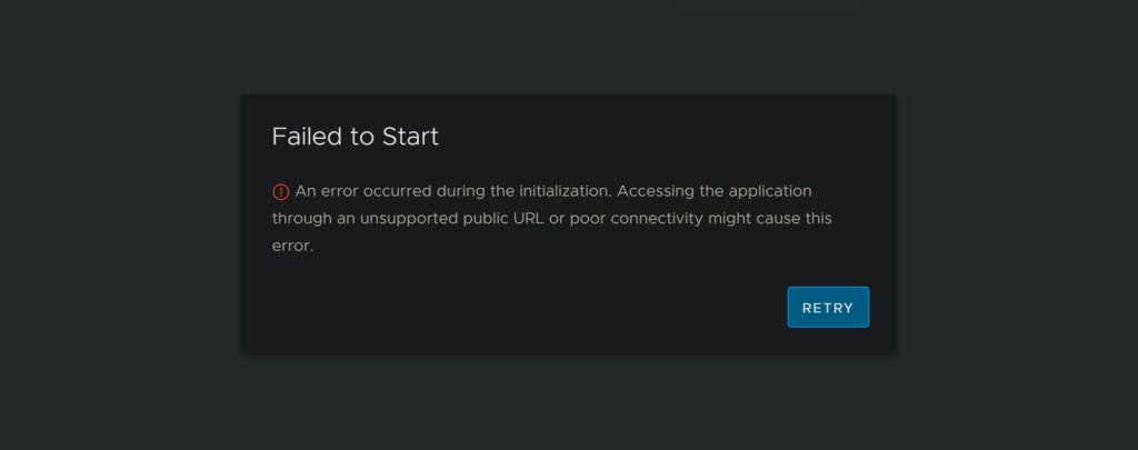New: #VCloud: "Failed to Start" after changing "Public Addresses" for API: patrik.kernstock.net/2021/12/vcloud… #Failed_To_Start