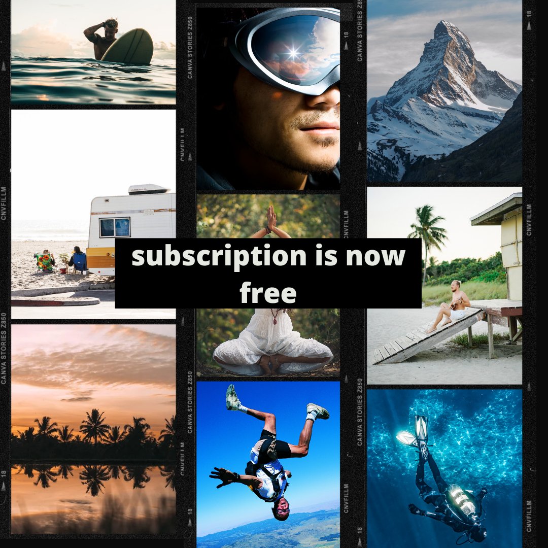 stokednomads's tweet photo. Yes! Now free. To start your next year with adventures 🏔️🏝️ https://t.co/wvPF41ARtk https://t.co/fEQrHhdRn4