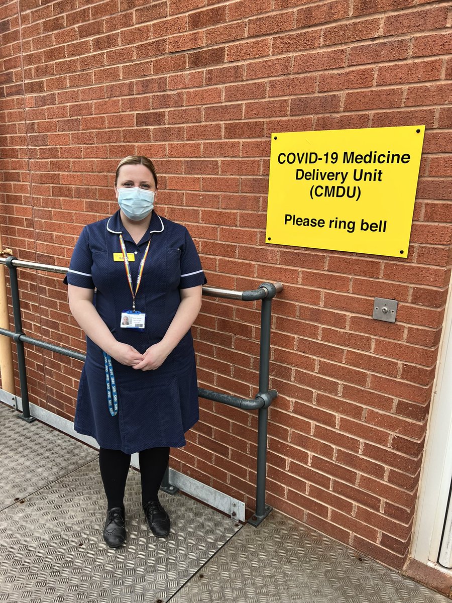 Our Covid Medicine Delivery Unit (#CMDU) opens its doors today to its first patients. Delivering infusions to high risk Covid-19 positive patients. #teamwork