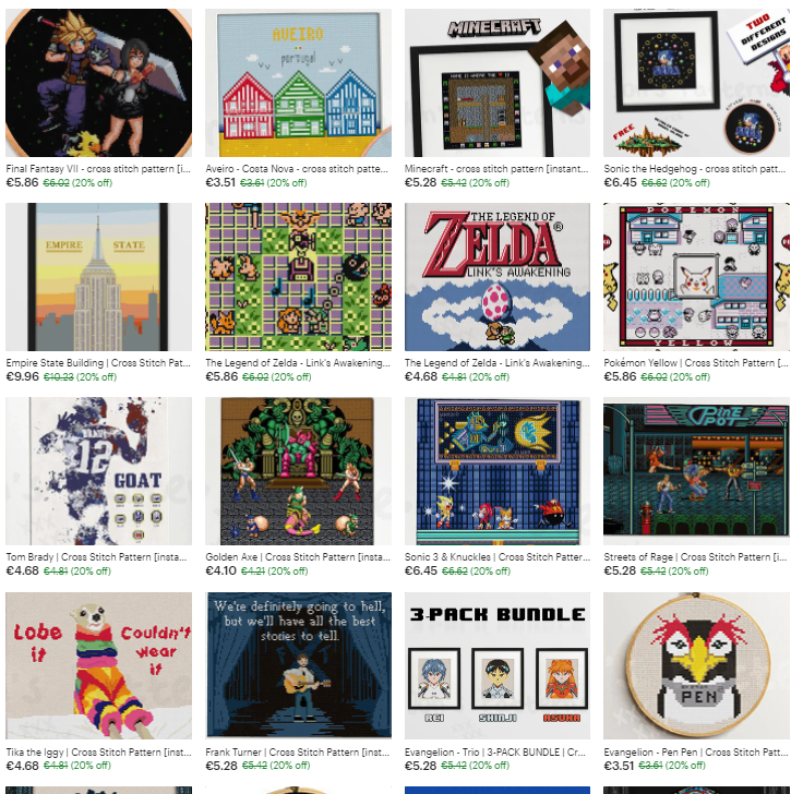JonsPatterns's tweet image. Did Santa forget you this year?
Grab any pattern at 20% off, using SANTAFORGOT21.
Valid until JAN 1st 2022.
etsy.me/3nBJaHk via @Etsy 
#etsy #etsyfinds #etsystore #etsygifts #crossstitch #crossstitcher #diy #Christmas2021 #wholesome #wholesale