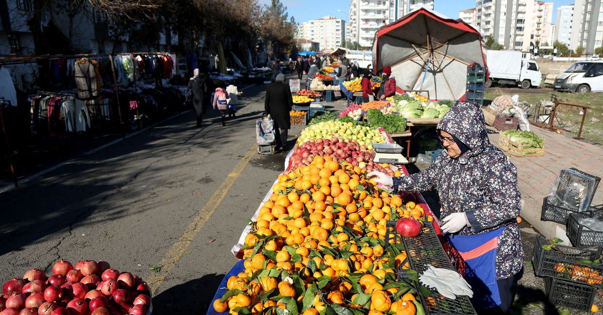 Reuters's tweet photo. Turkish market run by at-risk women at standstill after lira crash https://t.co/2TH23YxYGt https://t.co/FslEMW4lvX
