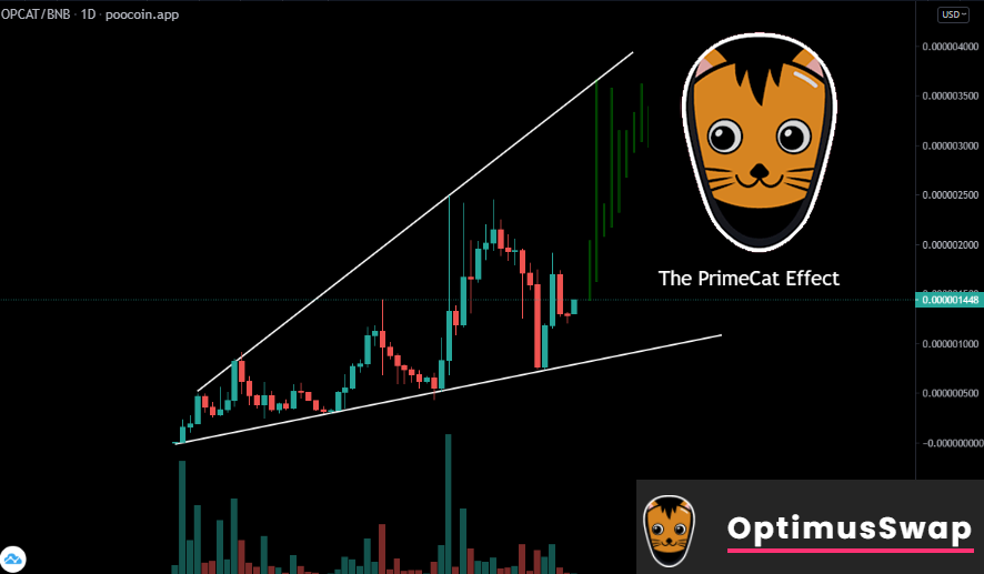 GemMinerXBT's tweet image. Now that OptimusSwap is out, and it's clear how good it is. The below scenario is inevitable 📈

The plans this team has lined up...

Let me just say, they will surprise everyone 🚀

$OPCAT will be the biggest memecoin of 2022

$hokk $floki $kiba #shinja #safemoon $mong