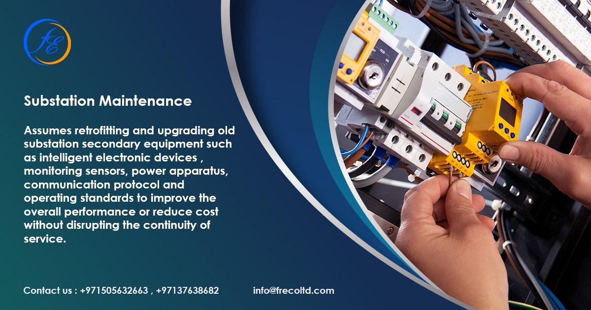 FrECOsolutions's tweet image. Substation Maintenance👇

#SubstationMaintenance

#retrofittingoldsubstation #upgradingoldsubstation #substation #intelligentelectronicdevices #monitoringsensors #powerapparatus #communicationprotocol

📞 +971505632663, +97137638682
👉 frequency.ae