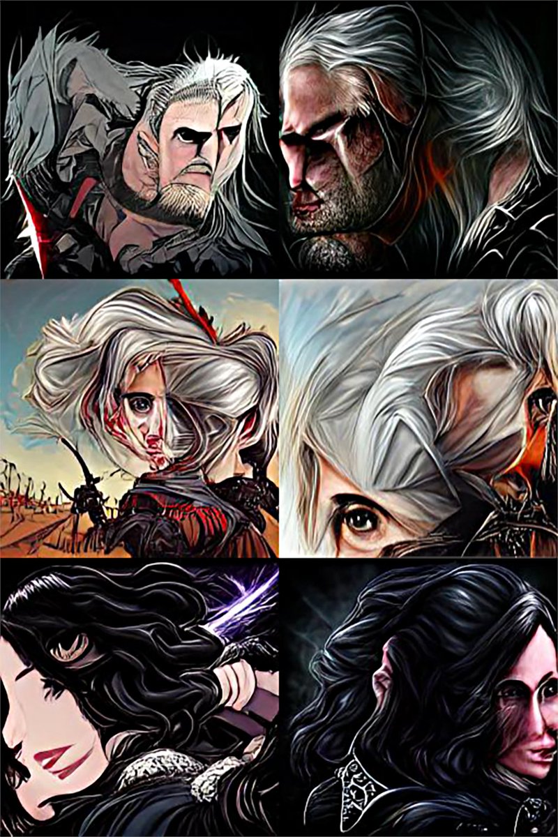 Geralt, Ciri and Yennefer are on <a href="/EnterNFT/">enter - NFT ecosystem ✨</a> now ⚔️🧙‍♀️🪄

enter.art/artist/radioac… 

#ENTERART #NFTART #NFTS #EnterNFT #BNB #BSC #digitalart #EnterShillGang #nftcollectors #EnterArmy #thewitcher #geralt #ciri #yennefer #thewitchernft