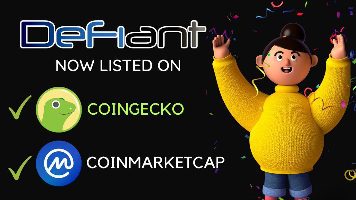 SicklyTheNinJa's tweet image. These guys have been overwhelmed with next-level personal events irl and are still putting in the work to keep the machine going! Serious kudos.
#DeFiantDeFi @DeFiant_DeFi #DeFiantOnes #DeFiTheOdds #BscGem #BSCGems