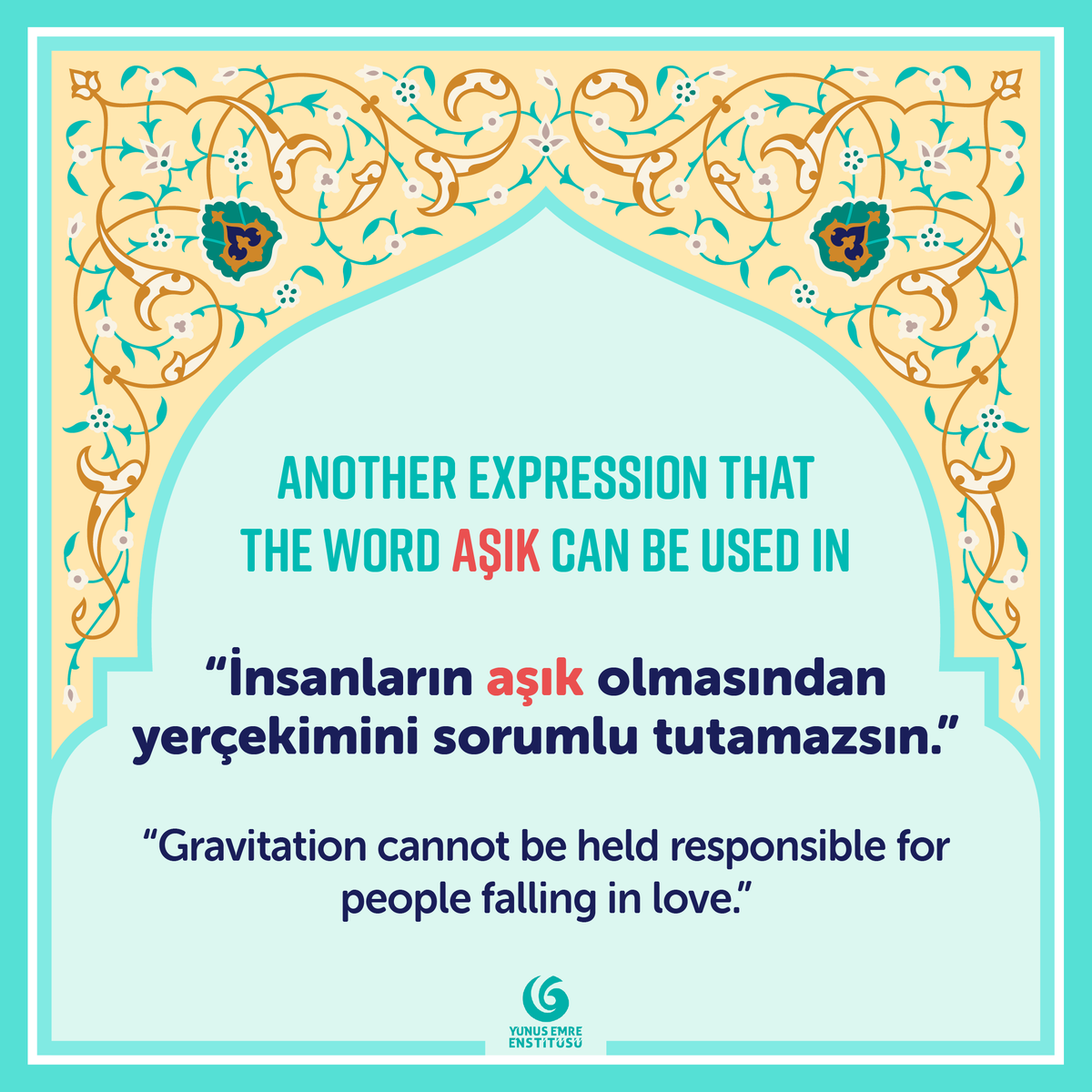 yeeamerika's tweet photo. 🇹🇷 ❝Fazla naz aşık usandırır❞

🇺🇸 ❝Too much affection makes the lover bored❞

#MerhabaMonday #TurkishIdioms 
#NewLanguage #TurkishCulture https://t.co/YtOZG7r36e