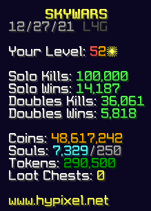 finally hit 100k solo kills