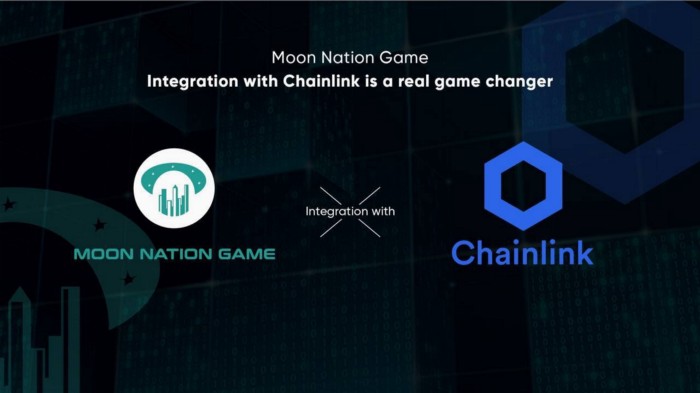 KriptoDosyasi's tweet image. (15/20) #MoonNationGame ,
⚪️#SteamAPI
⚪️#MicrosoftPlayFab
⚪️#Chainlink
ile integrasyonlarını açıklamış bulunuyor.
