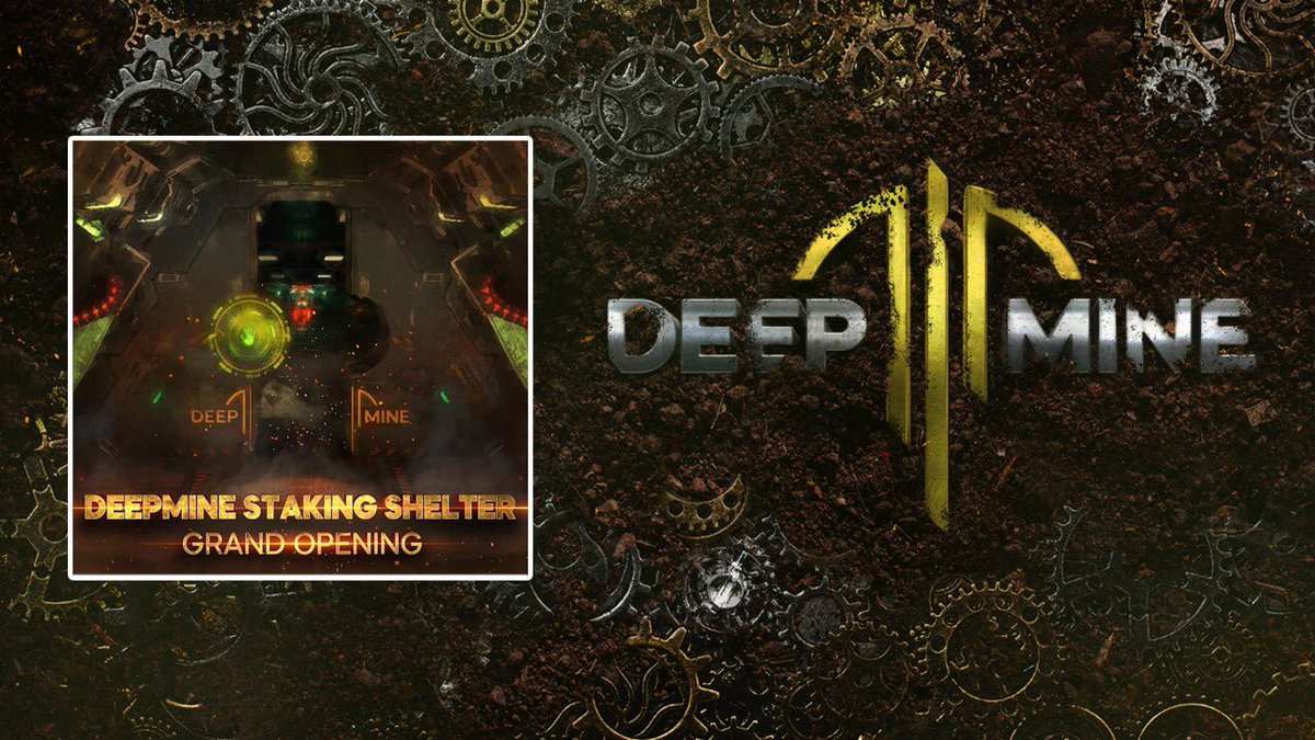 CryptoGamesp's tweet photo. ⚒️DeepMine lanza refugio de estaca⚒️

#DeepMine es un juego de #metaverso basado en #NFT que tiene como objetivo traer la economía moderna y el juego de estrategia junto con varios mecanismos #DeFi en WAX #Blockchain.

¿Qué te parece? ¿Ya lo jugaste?🔥 https://t.co/VhLRdAzqCI