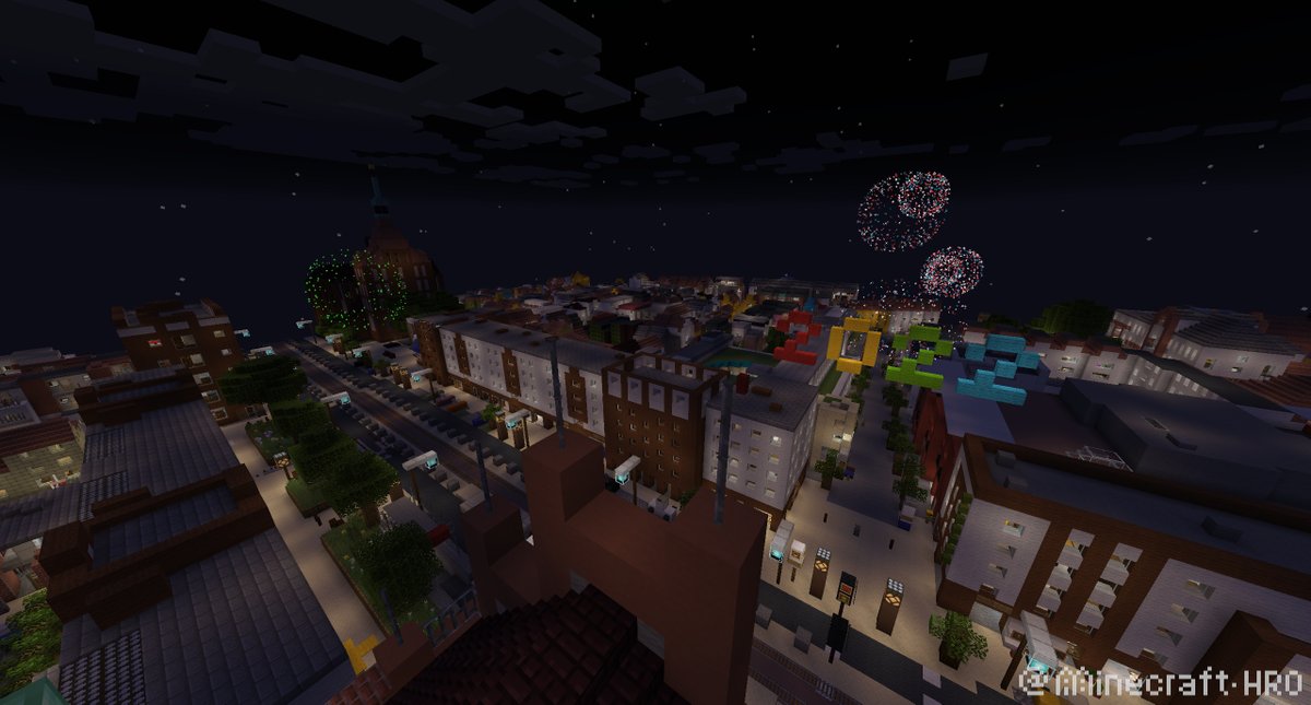MinecraftHRO's tweet photo. Frohes Neues! 🥂 https://t.co/gHnnQGVyS6