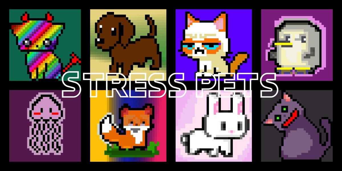 Stress Pets🦊🦁 tweet media