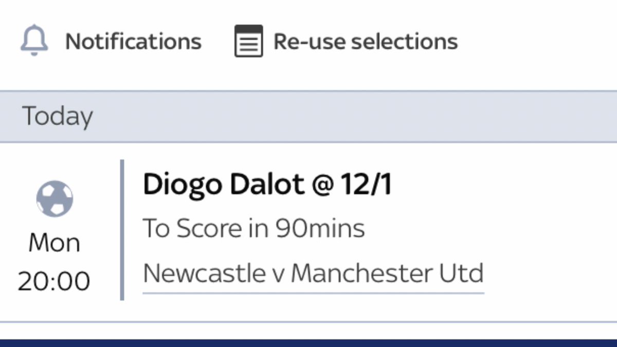 BetsScorer2's tweet photo. #NEWMUN #footballbets 

Playing far more advanced under Rangnick. Fullbacks have got in behind Newcastle frequently of late. The Portuguese looks excellent value here to nip in https://t.co/h2olvITk0f