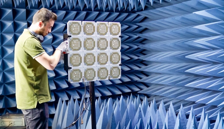 AST_SpaceMobile's tweet photo. Our engineers around the world are testing flight hardware for #BlueWalker3. Our satellites are designed to connect cell phones to broadband from space. Stay tuned for a closer look next week! 🚀🌐 #ASTSpaceMobile #5G https://t.co/CMZyRHdn0g
